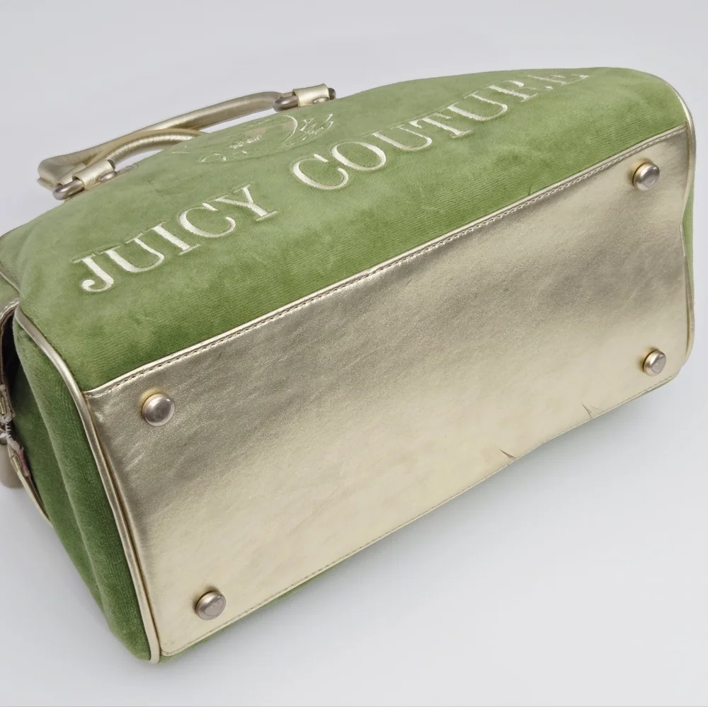 EXCELLENT VINTAGE JUICY COUTURE BOWLER BAG